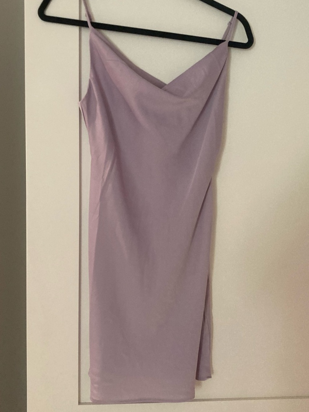 Urban Outfitters Lavender Slip Dress with Cowl Neckline